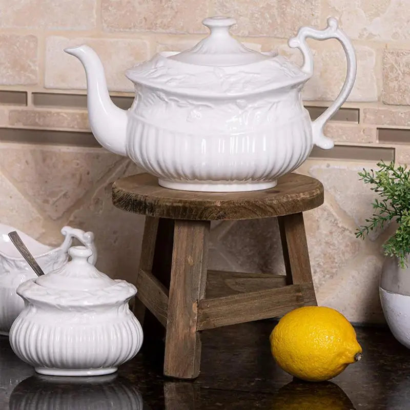 Wooden Mini Plant Stand Display - Multifunctional Home Decor Stool