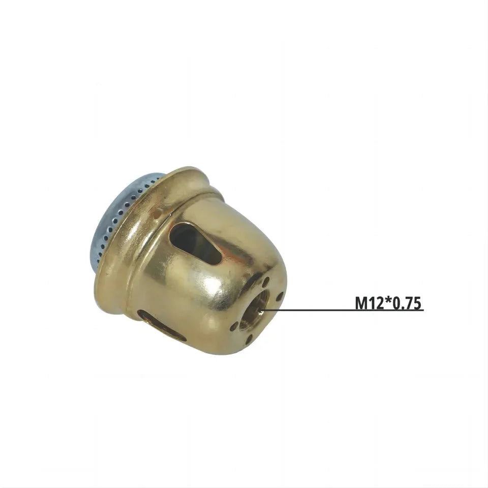 Camping  Silent Camping Cap Stove Head Silver