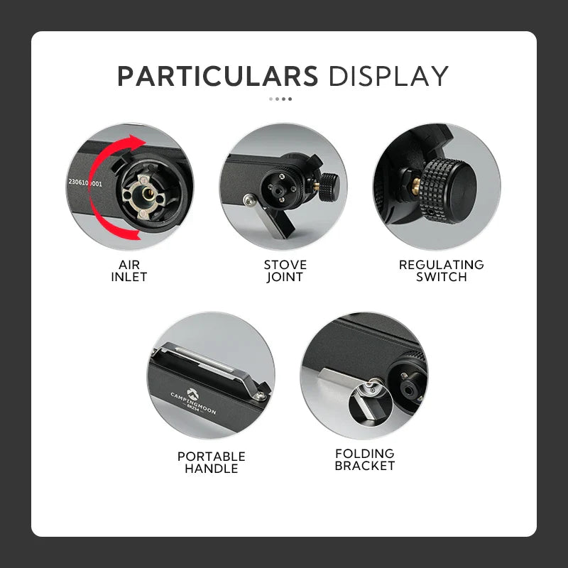 Butane Gas Canister Shifter Adapte Camping Stove Refill Saver Converter Black