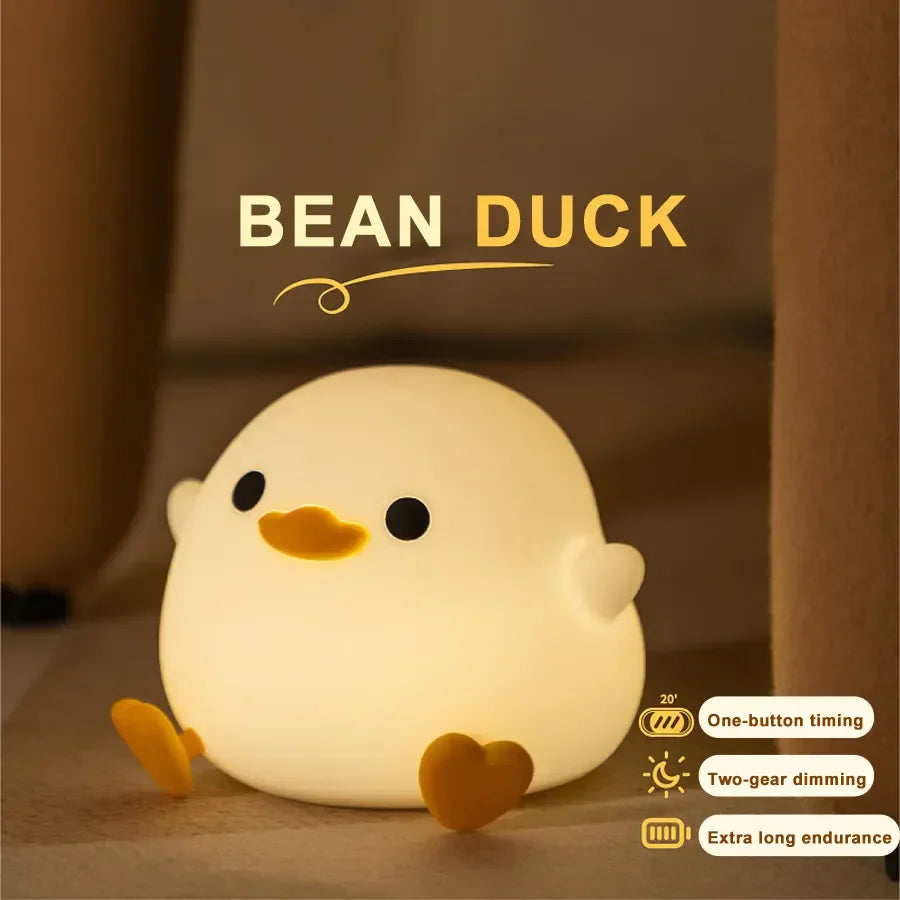 LED Night light Cute duck