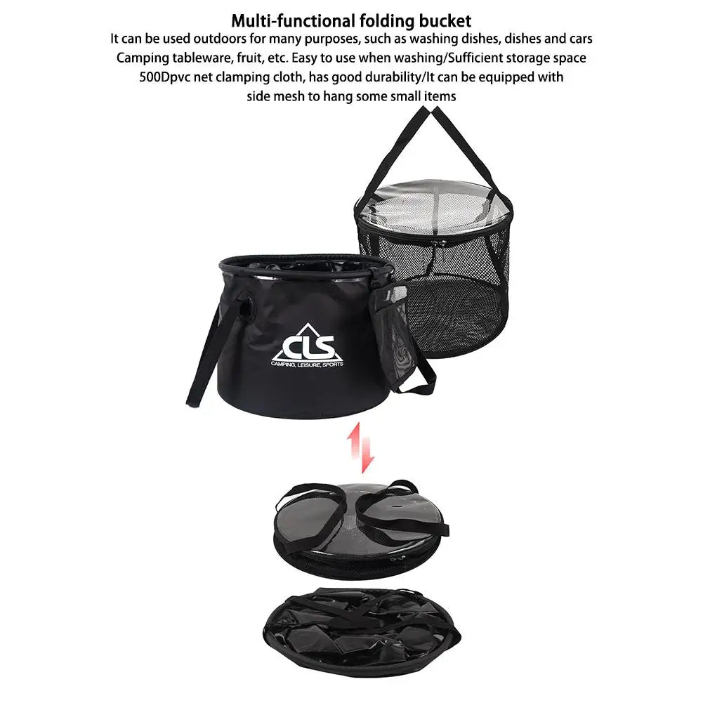 30l Outdoor Folding Fishing Bucket