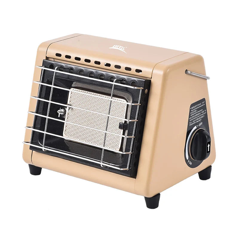 Portable 1500W Butane Tent Infrared Outdoor Space Heater Khaki