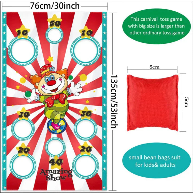 Toy Game Safe Tossing Throwing Bags for Adults Children Outdoor