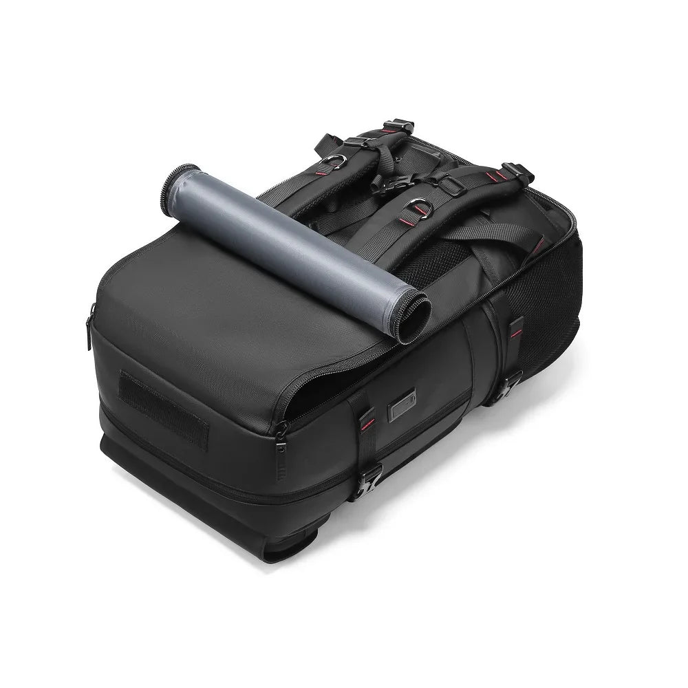 50L Travel Backpack Anti-Theft Design Black