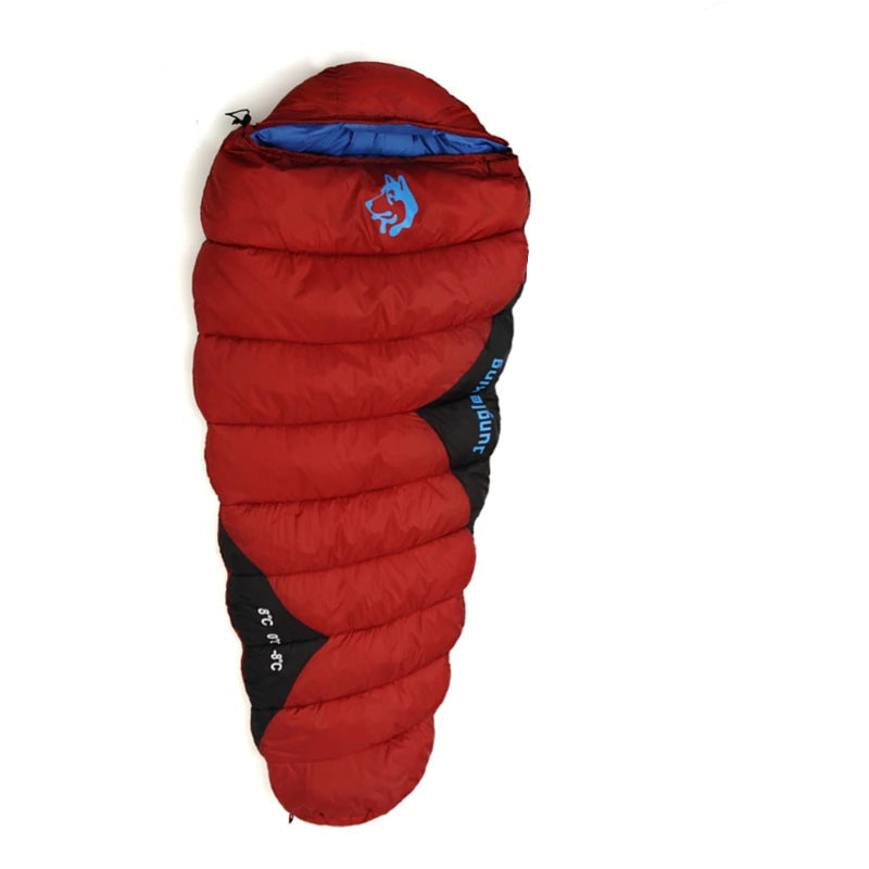 Thickened Sleeping Bag Mommy Style Red