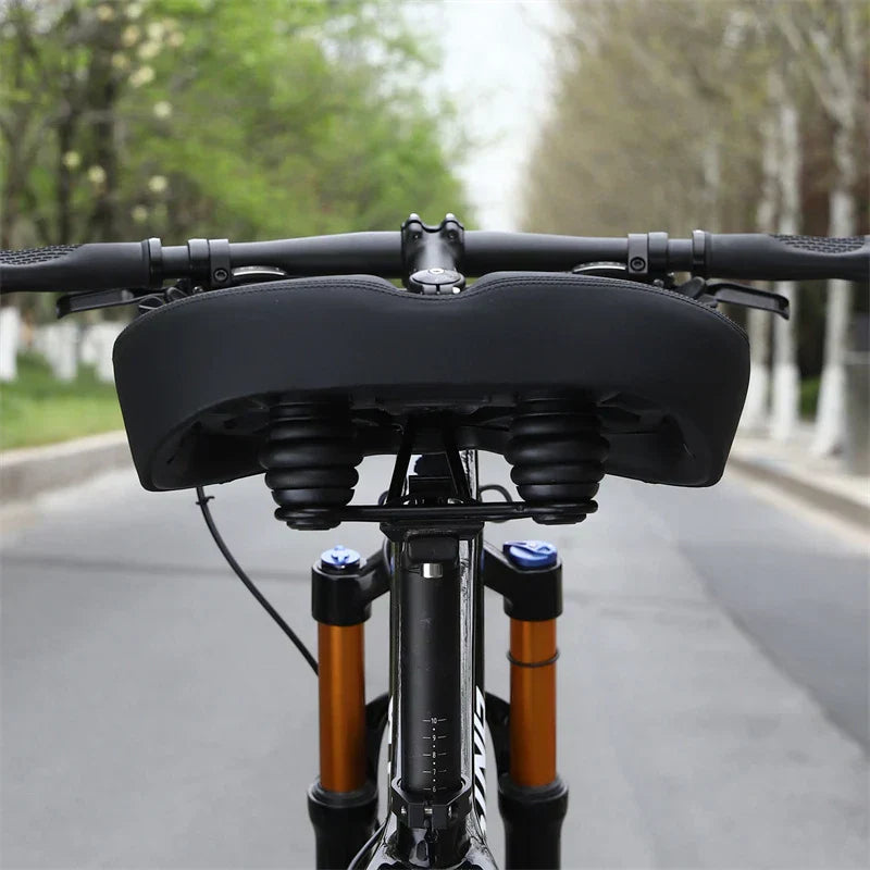Oversized Comfort Bike Seat for Electric, MTB, and Stationary Bikes
