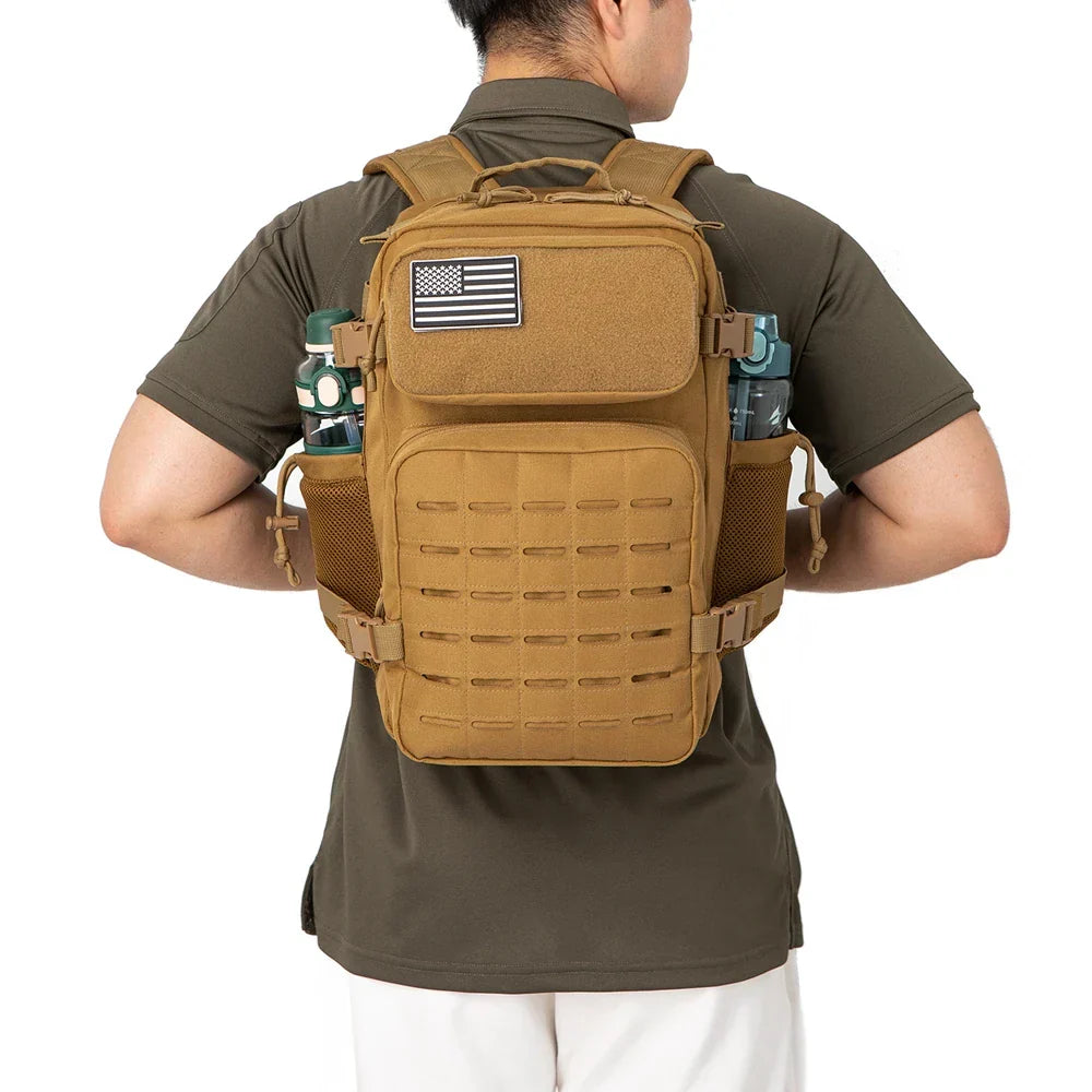 25L Military Tactical Backpack with MOLLE Modular Design