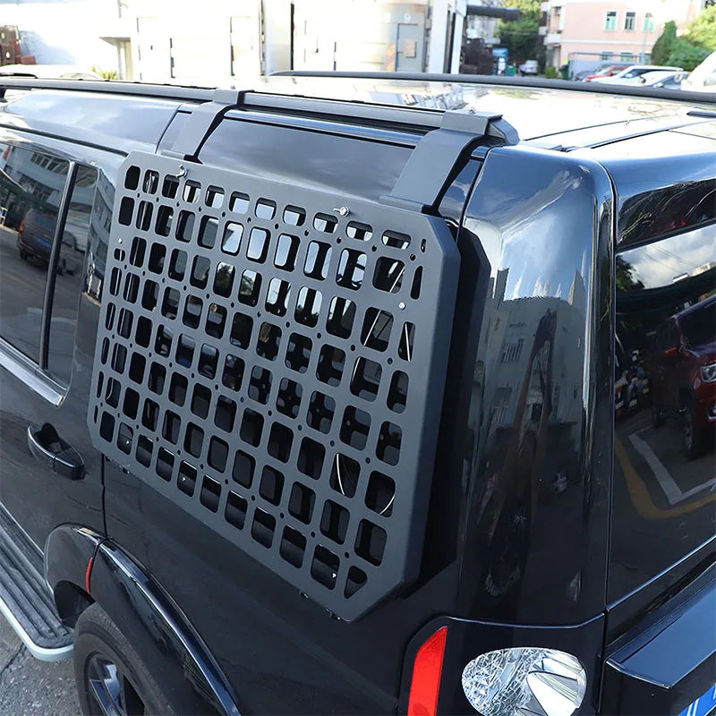 Rear Window Glass Armor Shelf Storage Rack for Land Rover Discovery