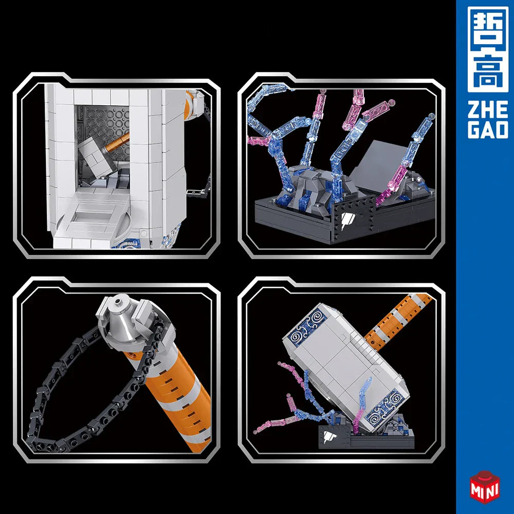 975PCS Creative Thunder Hammer Toy