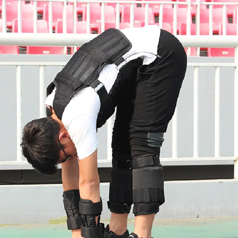 Adjustable Weighted Vest (Plates Not Included) Black