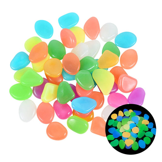 Glow in the Dark Garden Pebbles