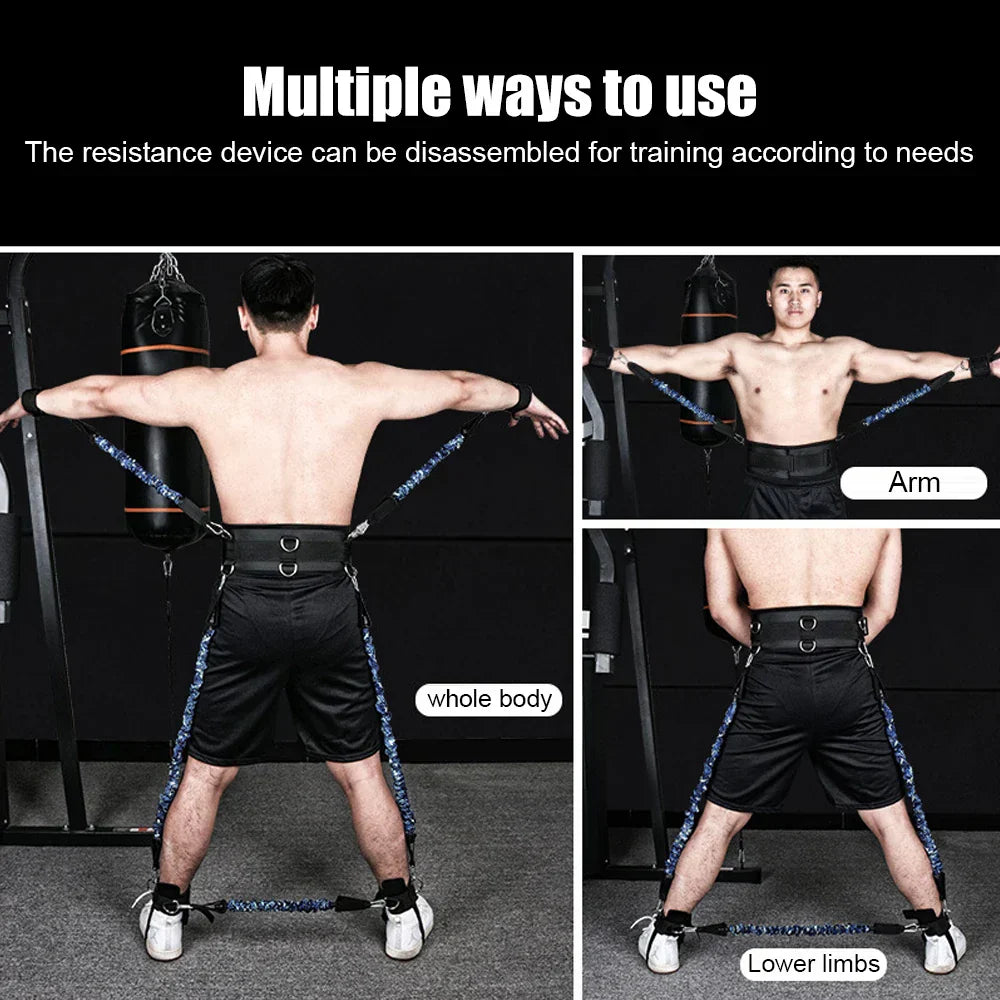 Explosive Power Resistance Band Set for Boxing and Agility Training