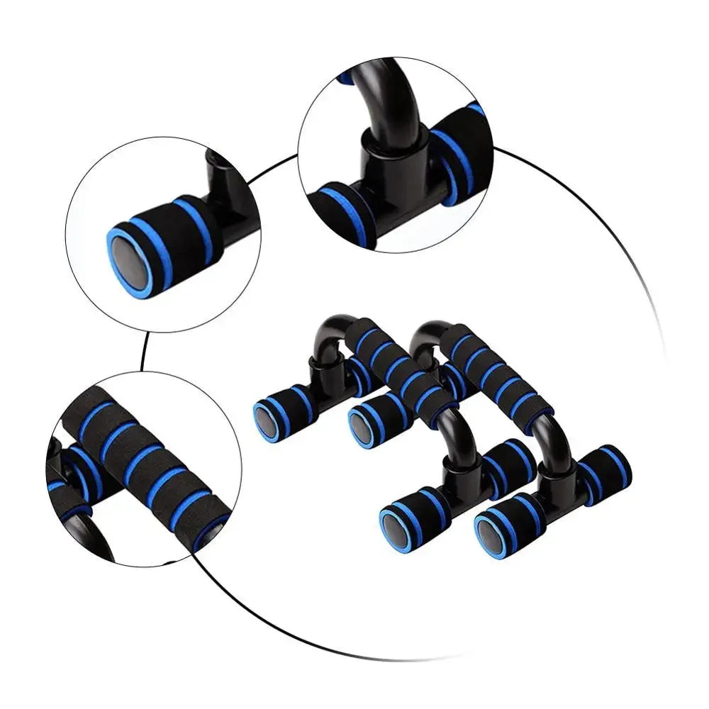 Calisthenics Parallel Bars Push-Up Handstand Bars Blue