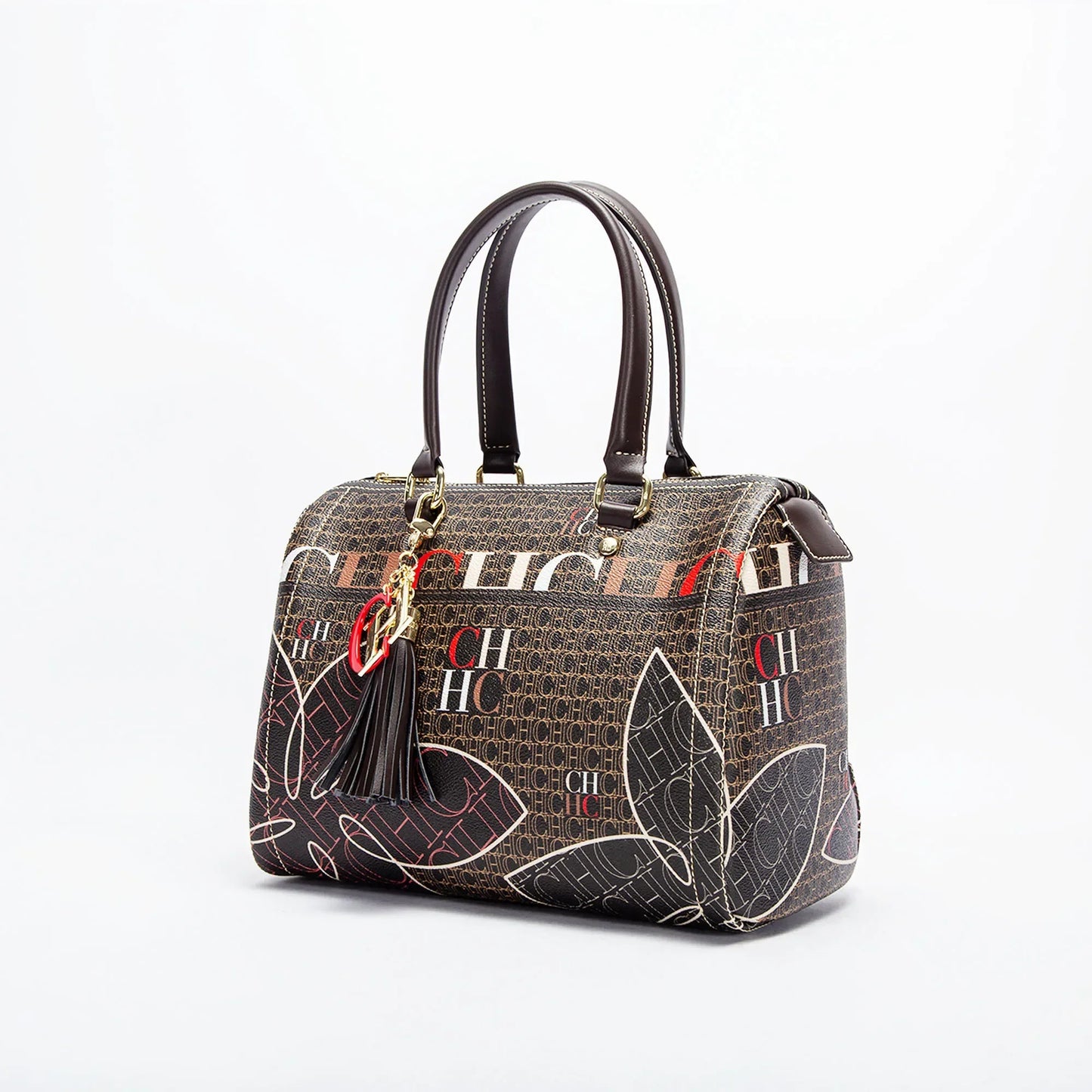 Ladies Bucket Bag Large Capacity Floral Handbag
