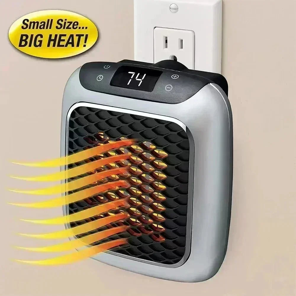 Wall Mounted Mini Bathroom Heater with Remote