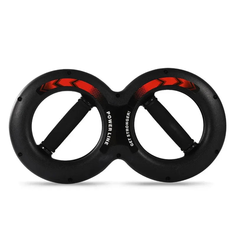 20KG 8-Word Hand Grip Strength Trainer Black