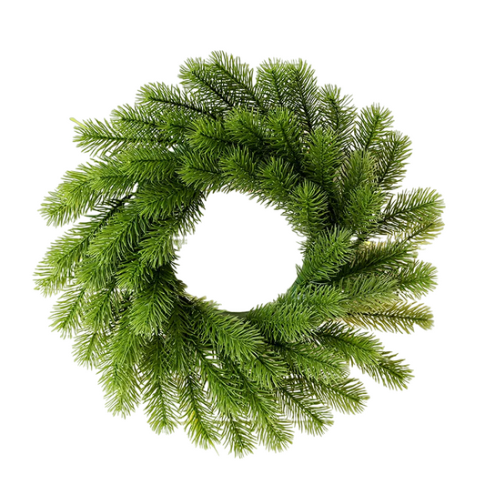 100pcs 10cm Christmas Pine Needle Artificial Plants - DIY Garland & Tree Decoration