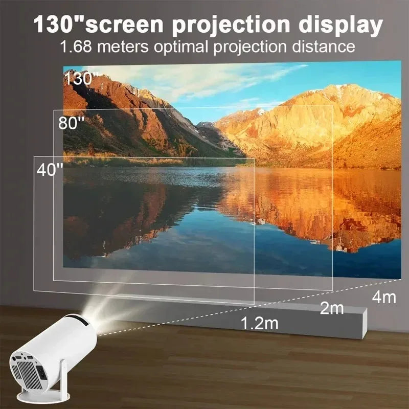 Transpeed 4K Wifi6 Portable Projector