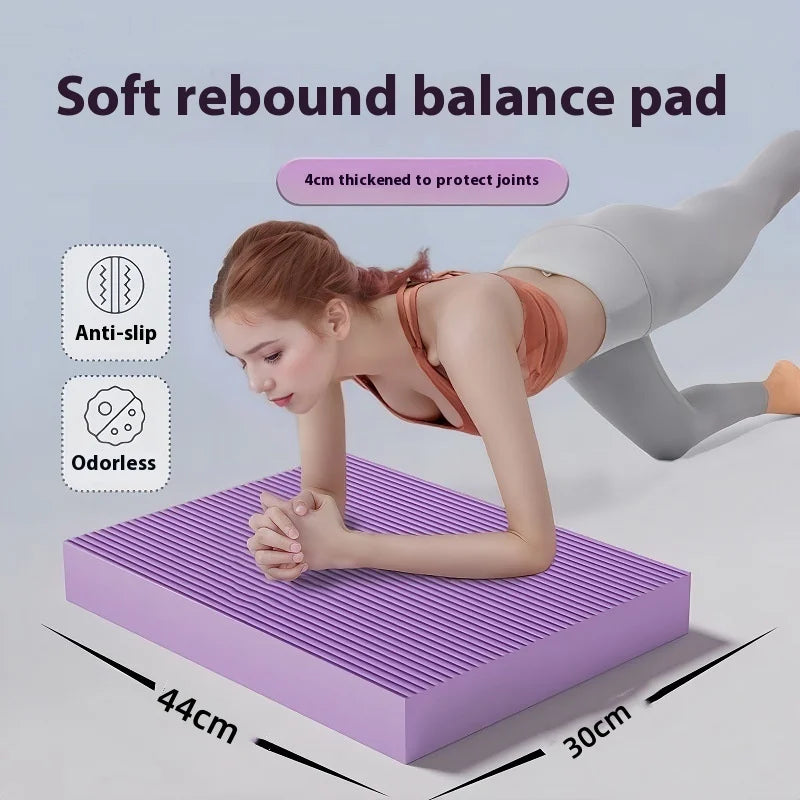 4CM Ultra-Thick NBR Yoga Fitness Support Pad Purple