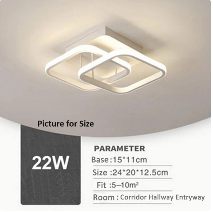 Modern LED Ceiling Light for Stylish Home Illumination