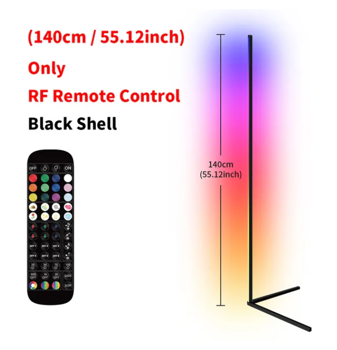 Smart RGB Corner Floor Lamp