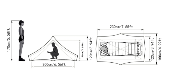 Summer Mesh Outdoor Camping Tent