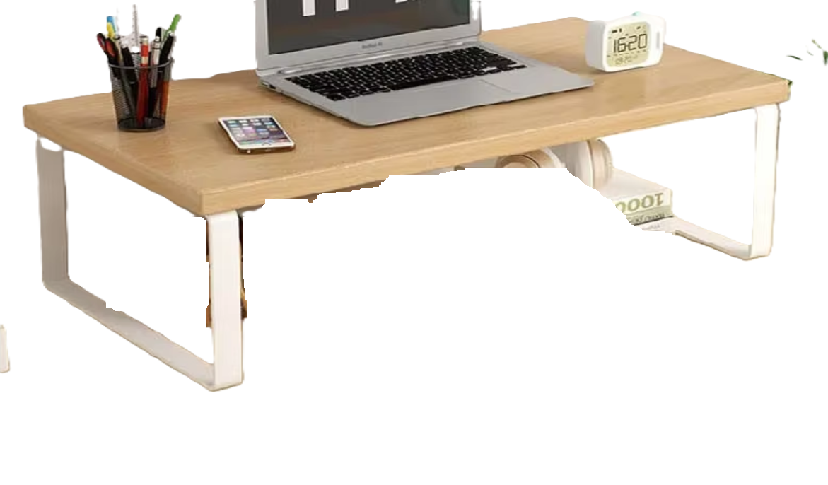 Vintage Wood Monitor Stand Riser - 30cm in vintage Wood