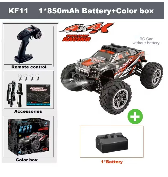 4WD Off-Road RC Car Brushless Remote Control Truck