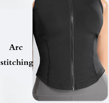 Women’s High Neck Sleeveless Sports Vest