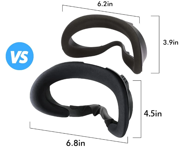 3D Breathable Facial Interface Bracket with Sweat Guard