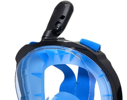 180° Panoramic View Snorkeling Mask with Silicone Dry Top