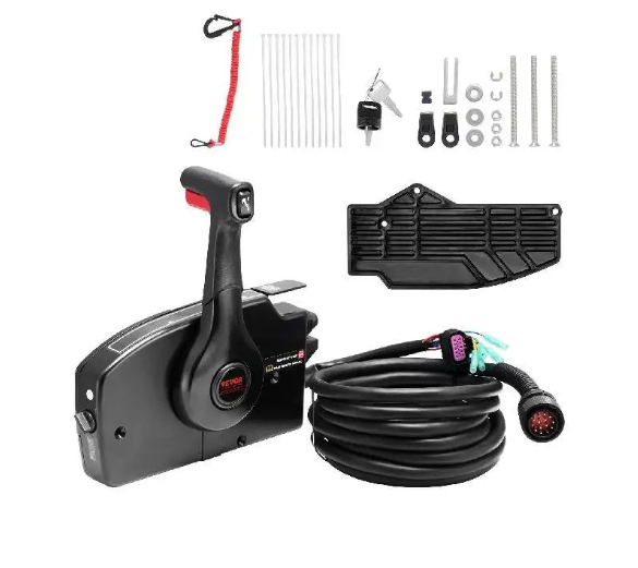 Boat Throttle Control Side Mounted Outboard Remote Box