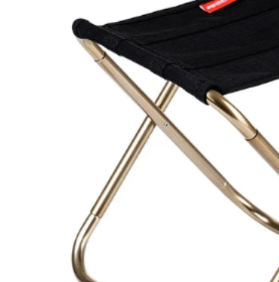 Mini Storage Fishing Chair - Outdoor Aluminium