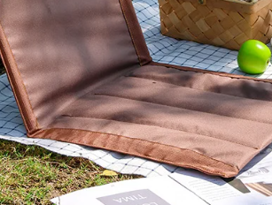 Outdoor Camping Aluminum Alloy Folding Cushion Chair