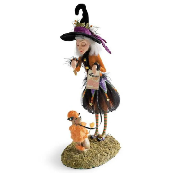Halloween Bewitching Witch Doll Figurine