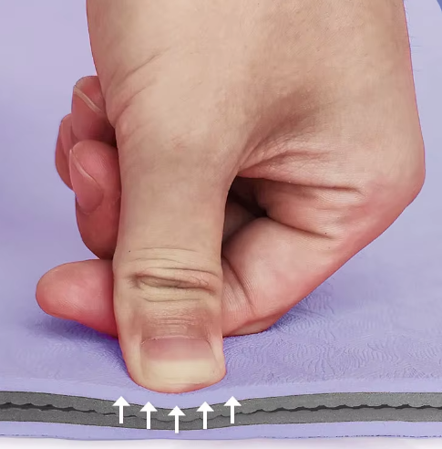 Yoga Mat Non-Slip Two-Color with Strap