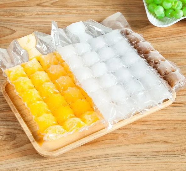 24 Grid Silicone Ice Pop Molds Ice Maker