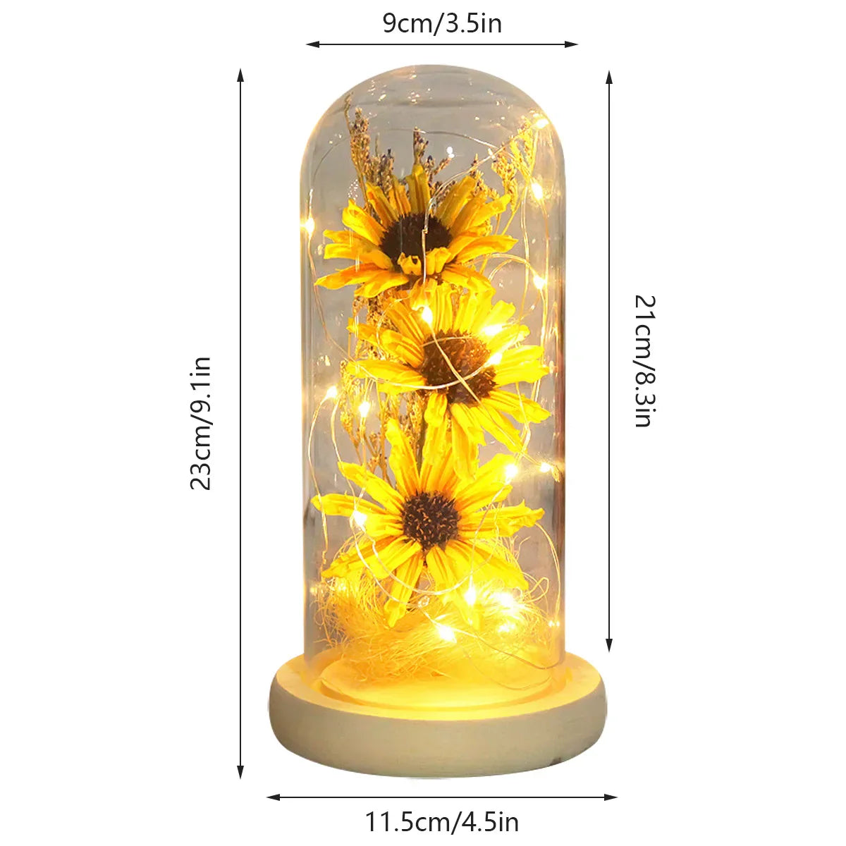 Enchanted Sunflower Lamp
