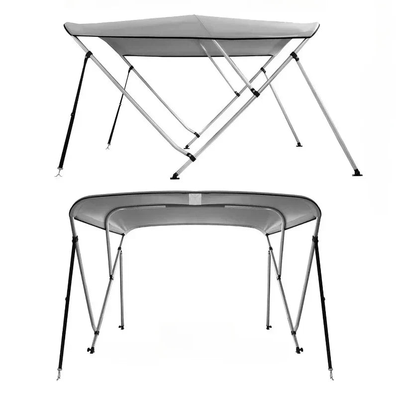 Bimini Top with 25mm Aluminum Tube and 600D Polyester Canvas
