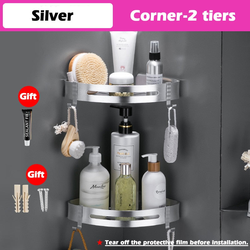 Bathroom Shelf Organizer Storage Rack