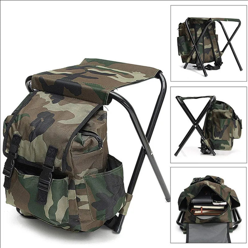 2 in 1 Folding Fishing Chair Bag