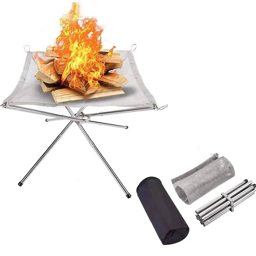 Stainless Steel Outdoor Camping Campfire