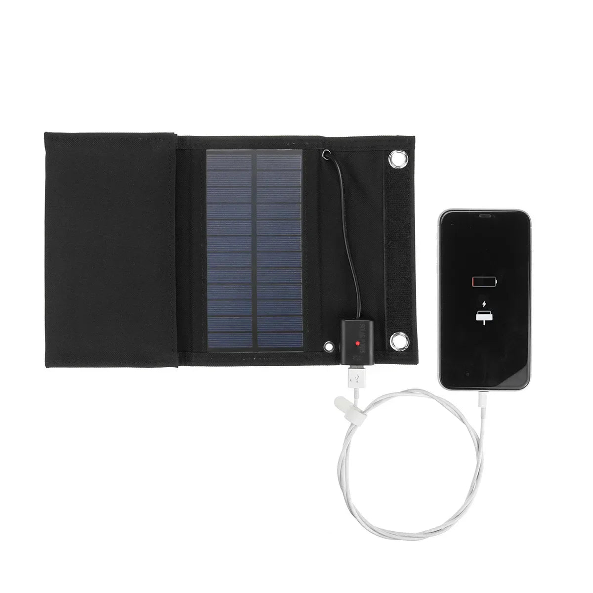 Foldable Solar Panel Charger with 20W/h Portable USB