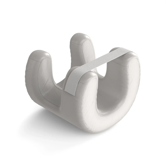 Anti-Wrinkle Memory Foam Beauty Pillow Anti-Aging Face Support White