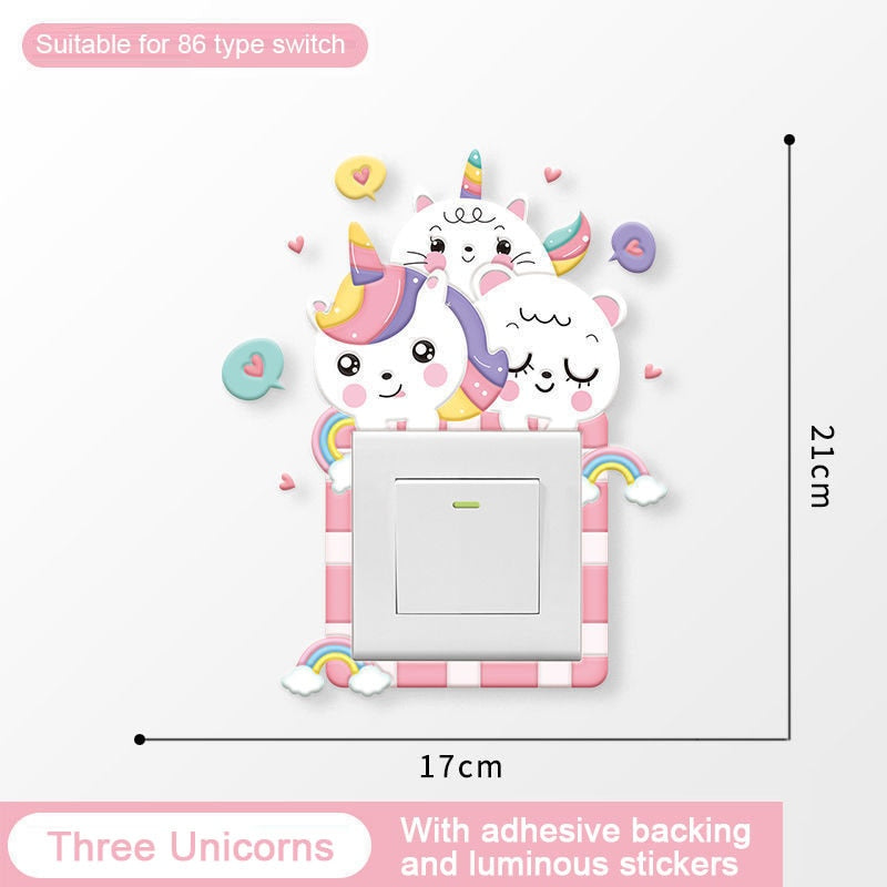 Animal Unicorn Flamingo Room 3D Decor