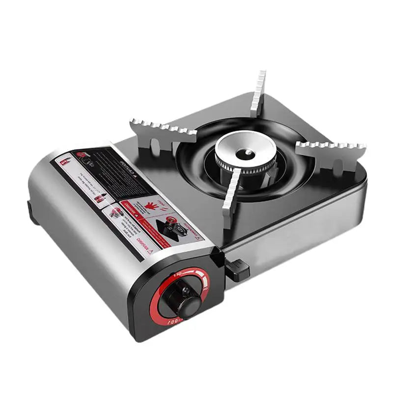 Camping Stove with Electronic Ignition Grey