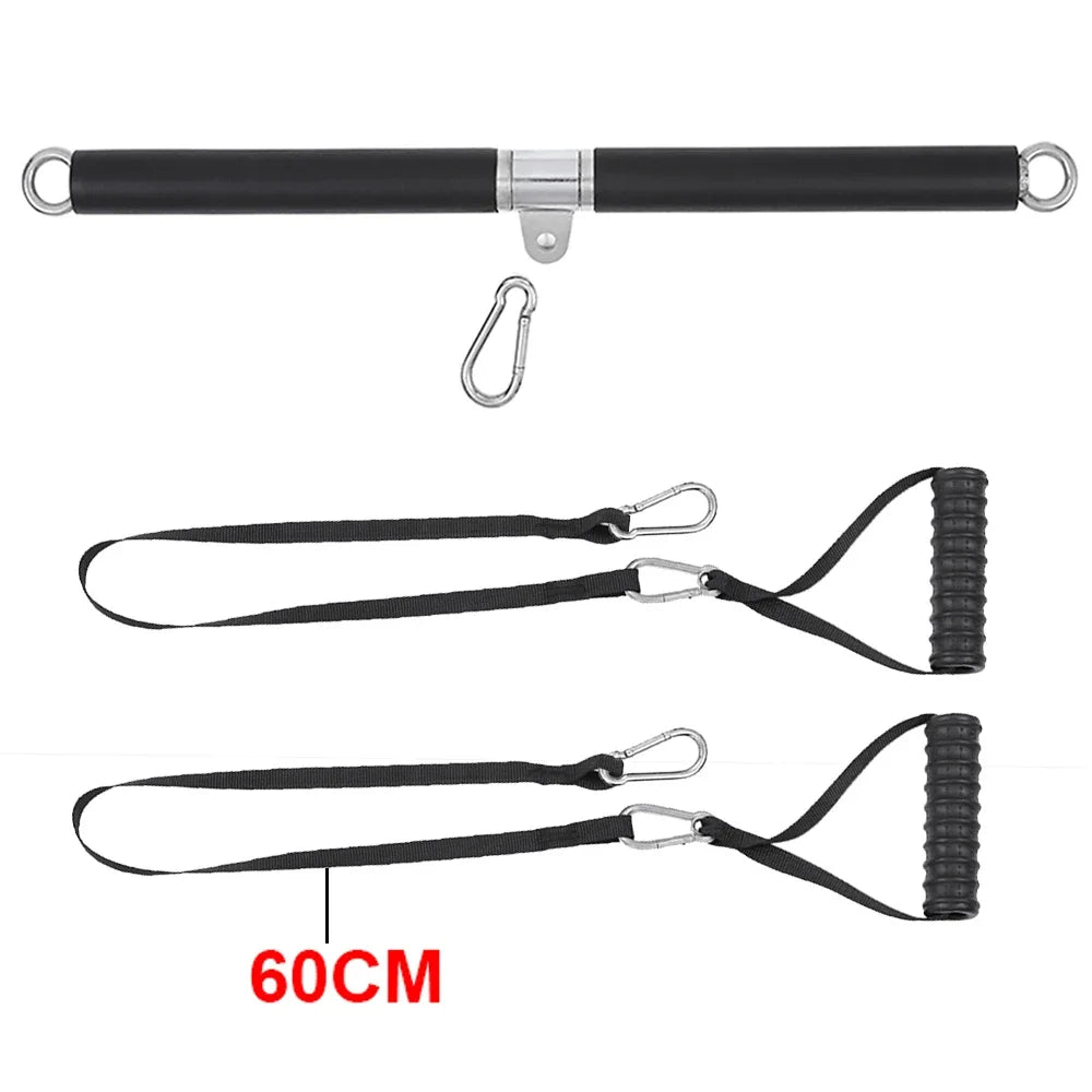 Tricep Rope Pulldown Attachment Black