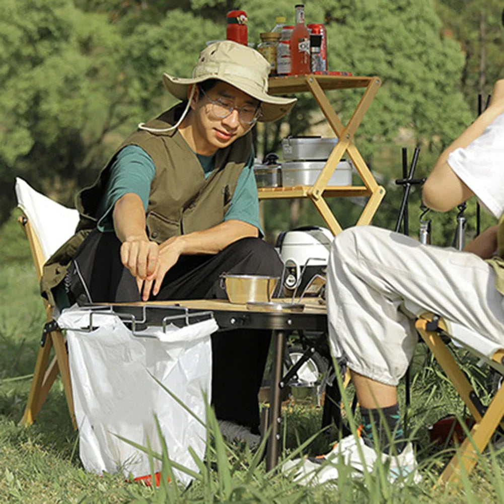 Outdoor Hiking Camping Picnic Trash Bags Holder