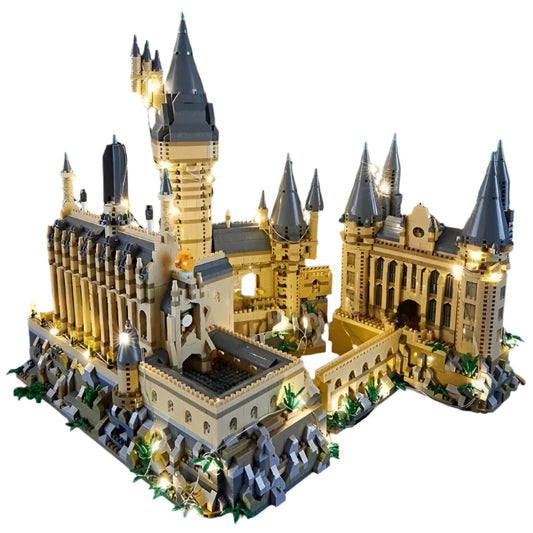 Micro Bricks City Medieval Magic School Castle Set