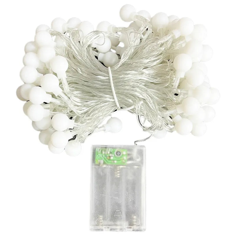 Colorful Ball LED Fairy Lights - USB Street Garland
